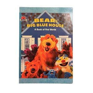 Bear in the Big Blue House A Book of First Words Jim Henson Board Book 2000